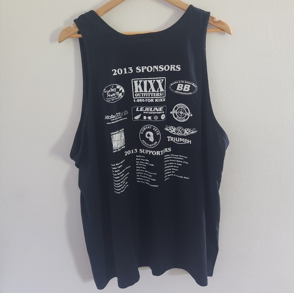 Mens J'Ville Bike Bash 2013 Graphic Tank Size 2Xl - Picture 6 of 7